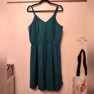 Teal A-line Dress Goobgs 2XL